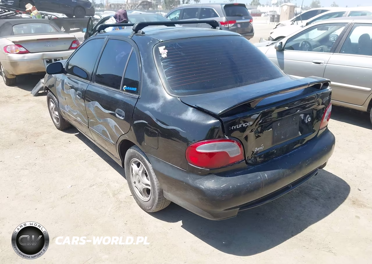 1999 Hyundai Accent Gl VIN:KMHVF24N1XU585014 - 3