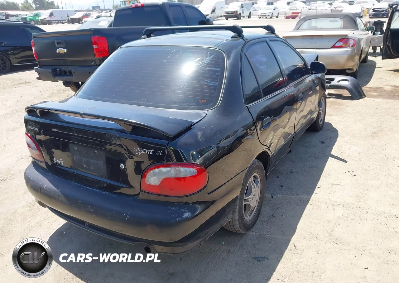 1999 Hyundai Accent Gl VIN:KMHVF24N1XU585014 - 4