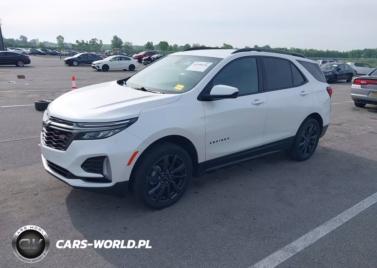 2022 Chevrolet Equinox Awd Rs VIN:3GNAXWEV1NS153419 - 2