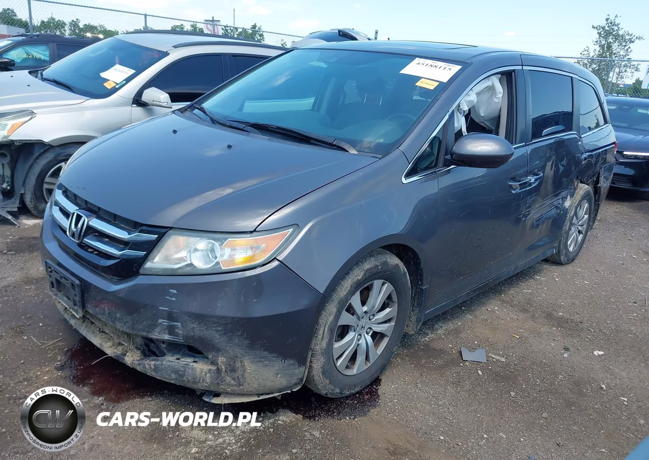 2014 Honda Odyssey Ex-L VIN:5FNRL5H60EB121818 - 2