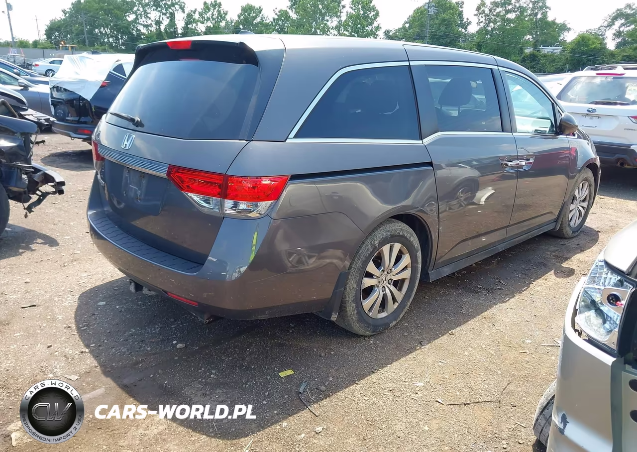 2014 Honda Odyssey Ex-L VIN:5FNRL5H60EB121818 - 4