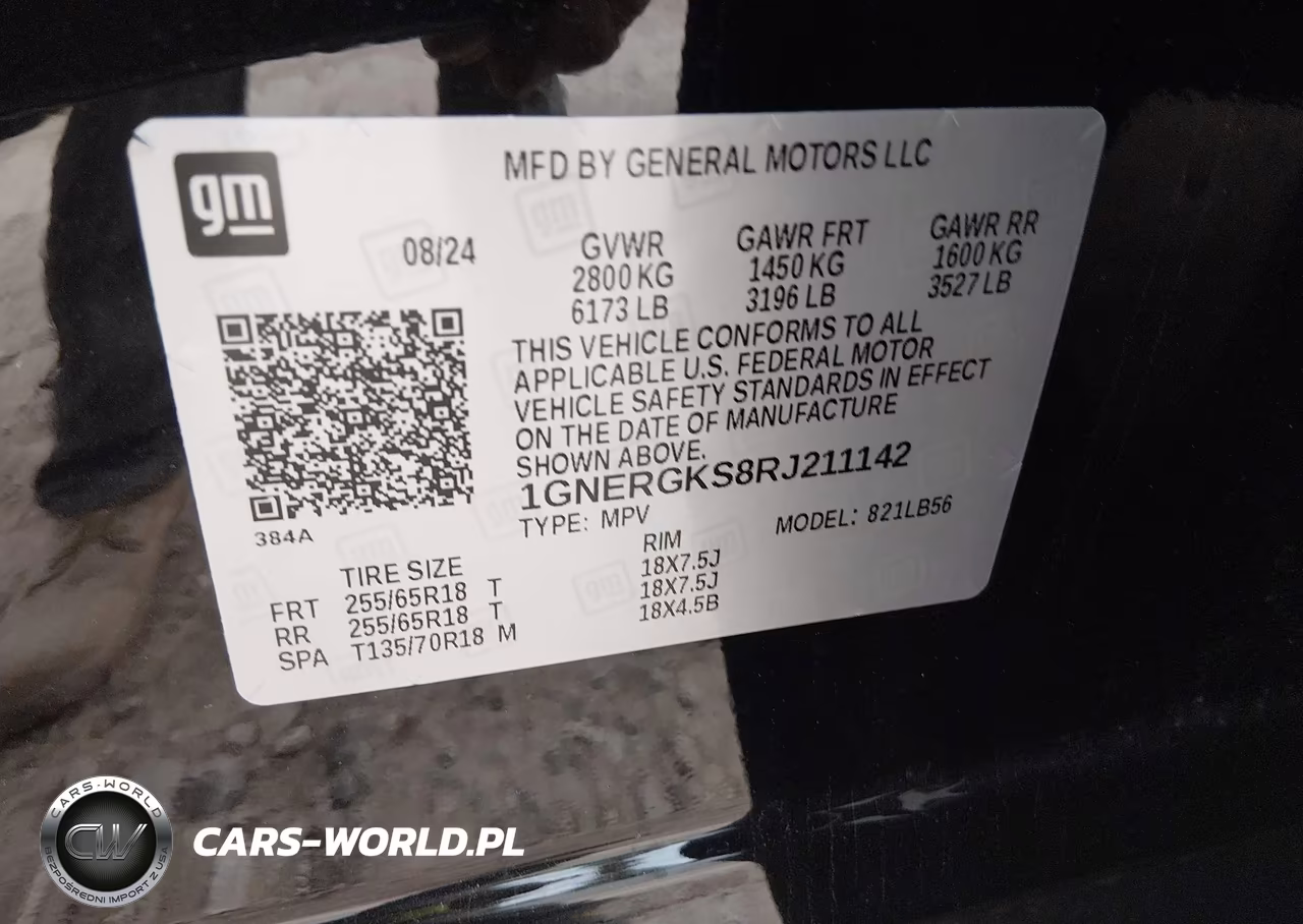2024 Chevrolet Traverse Fwd Lt VIN:1GNERGKS8RJ211142 - 9