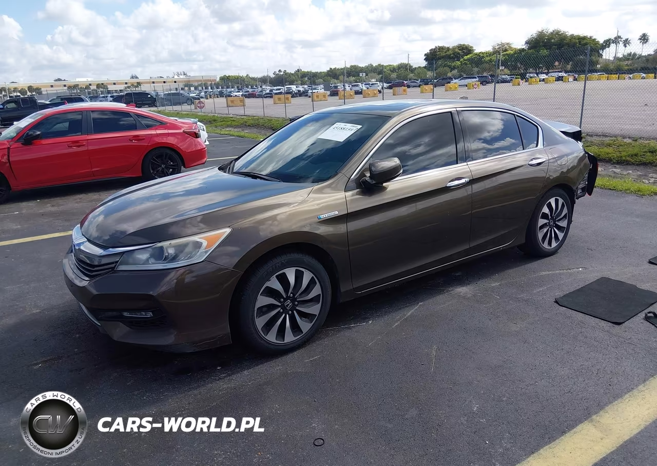 2017 Honda Accord Hybrid Ex-L VIN:JHMCR6F50HC022906 - 2