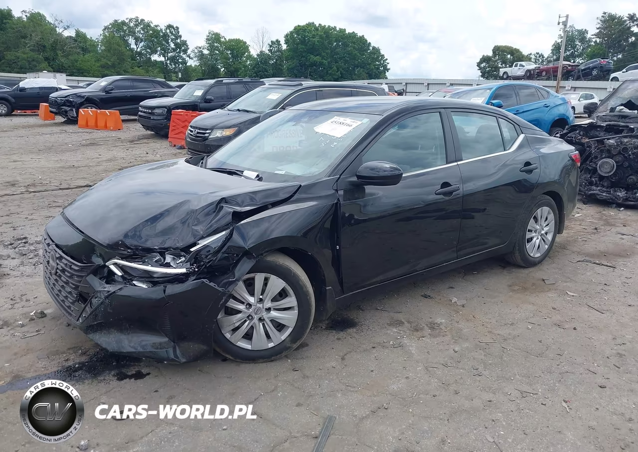 2025 Nissan Sentra S VIN:3N1AB8BVXSY206878 - 2