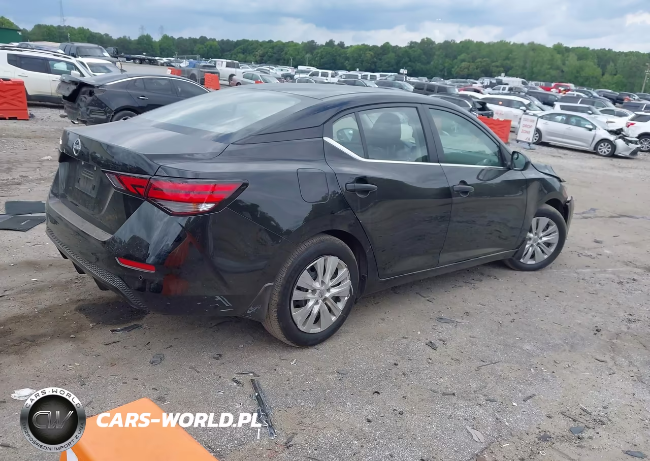 2025 Nissan Sentra S VIN:3N1AB8BVXSY206878 - 4