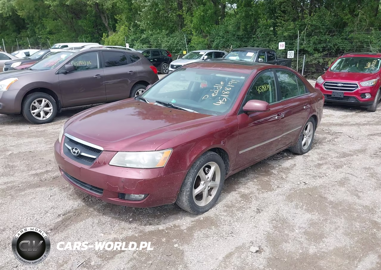2008 Hyundai Sonata Limited-Se VIN:5NPEU46C18H383884 - 2