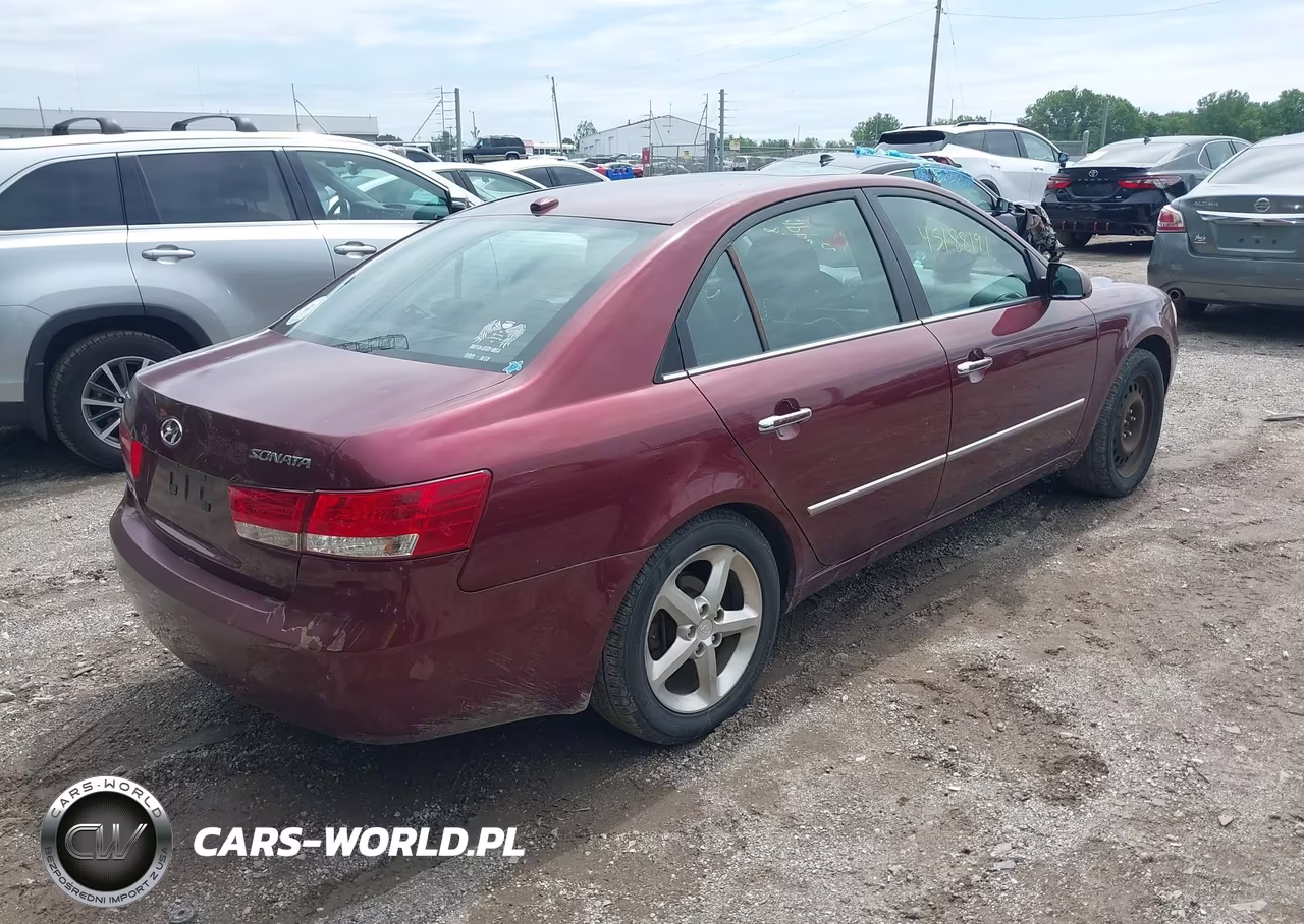 2008 Hyundai Sonata Limited-Se VIN:5NPEU46C18H383884 - 4