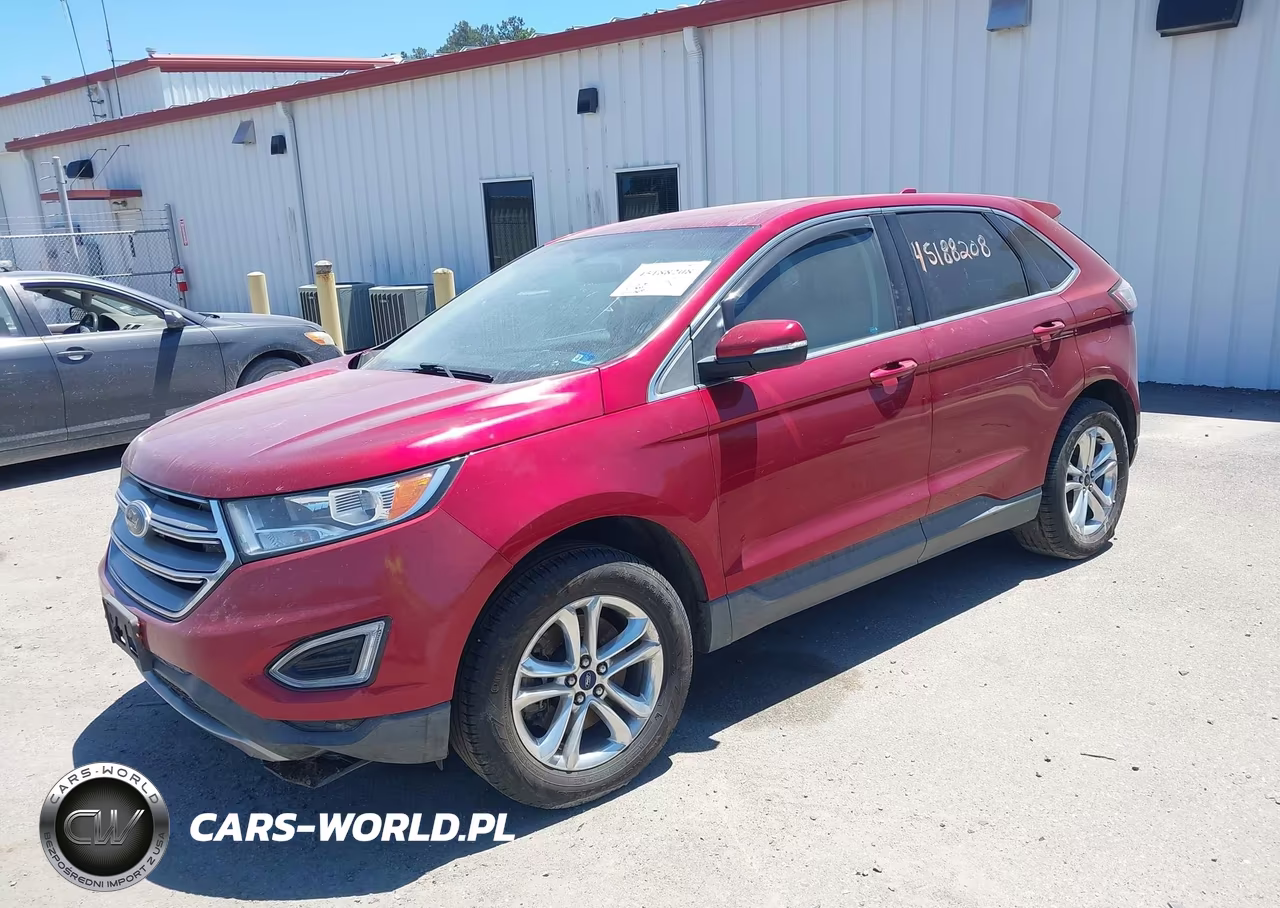 2017 Ford Edge Sel VIN:2FMPK4J91HBB81502 - 2