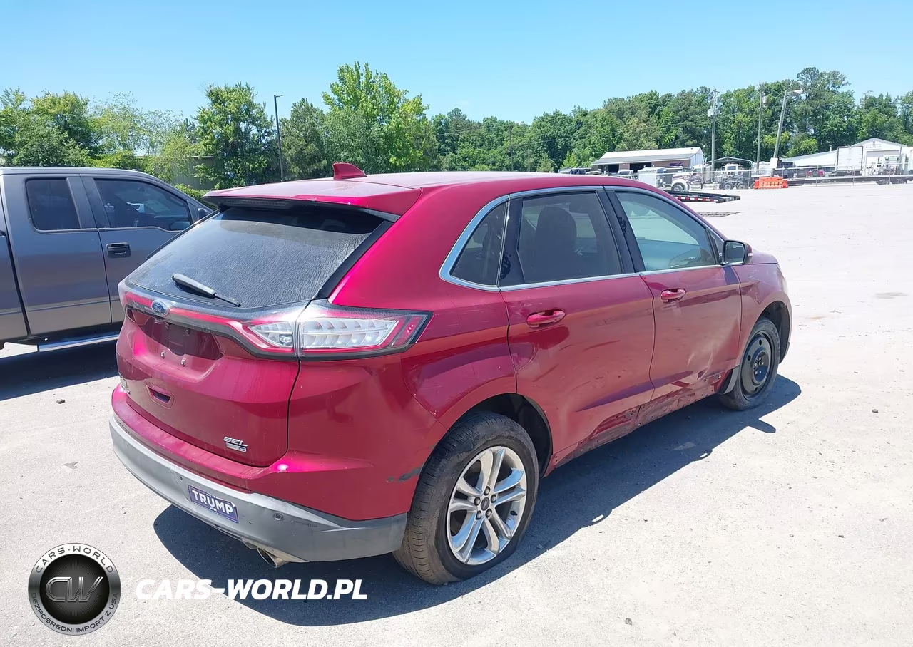 2017 Ford Edge Sel VIN:2FMPK4J91HBB81502 - 4