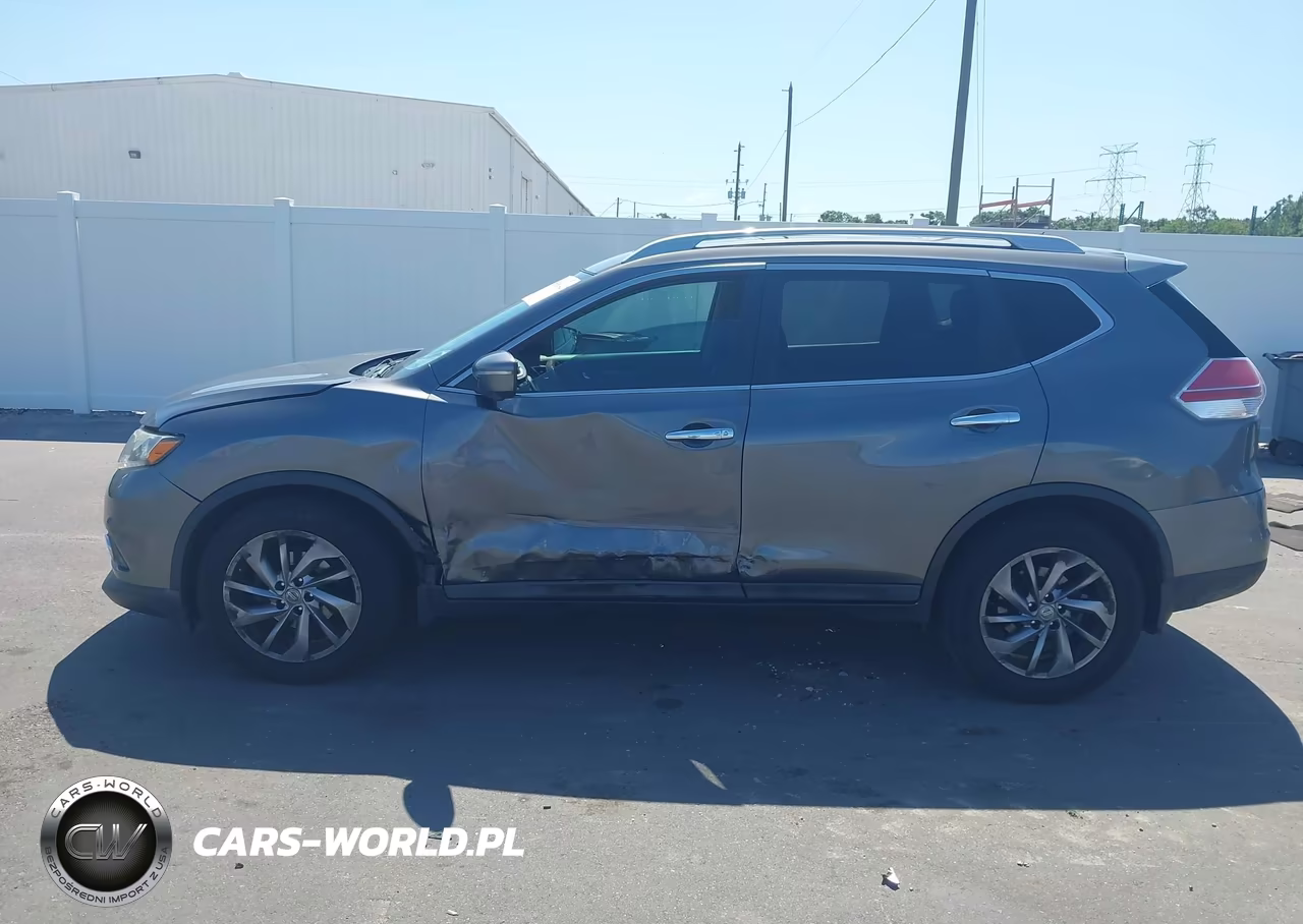 2015 Nissan Rogue Sl VIN:5N1AT2MT8FC791487 - 14