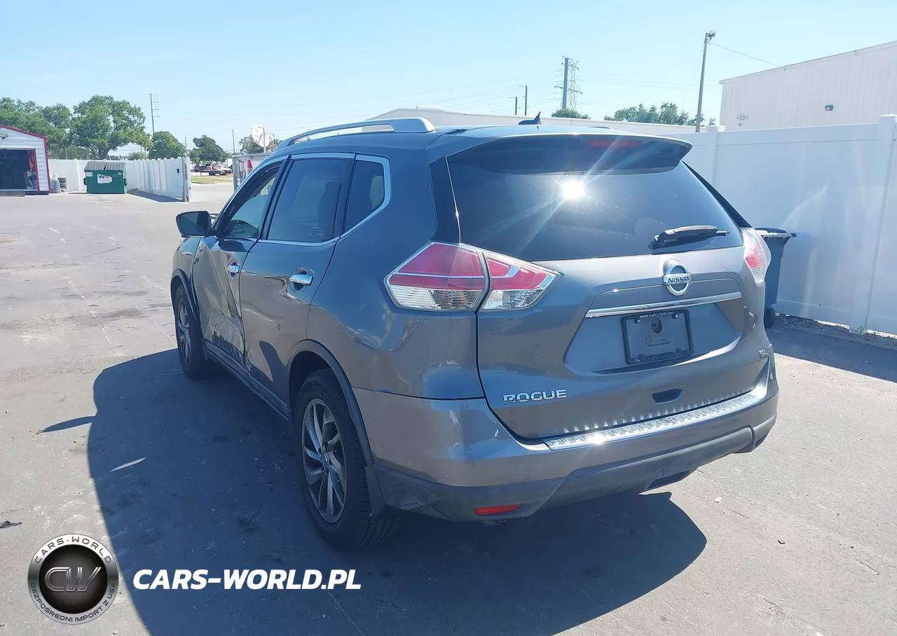 2015 Nissan Rogue Sl VIN:5N1AT2MT8FC791487 - 3