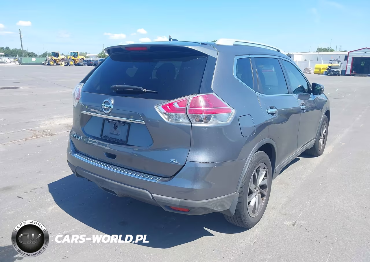 2015 Nissan Rogue Sl VIN:5N1AT2MT8FC791487 - 4