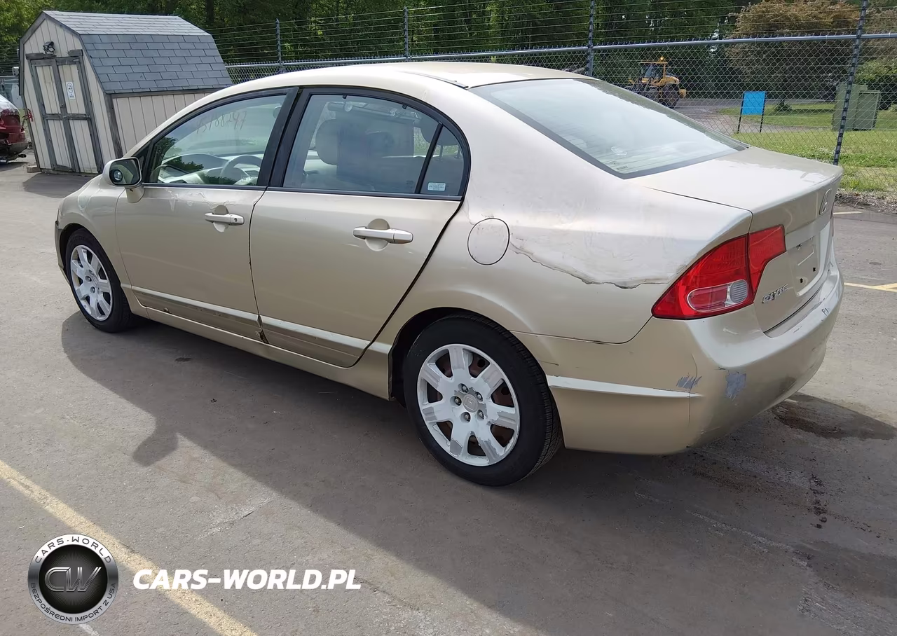 2007 Honda Civic Lx VIN:1HGFA16547L115257 - 3