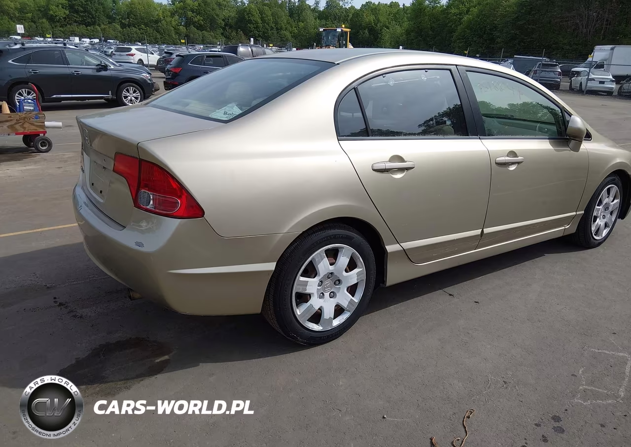 2007 Honda Civic Lx VIN:1HGFA16547L115257 - 4