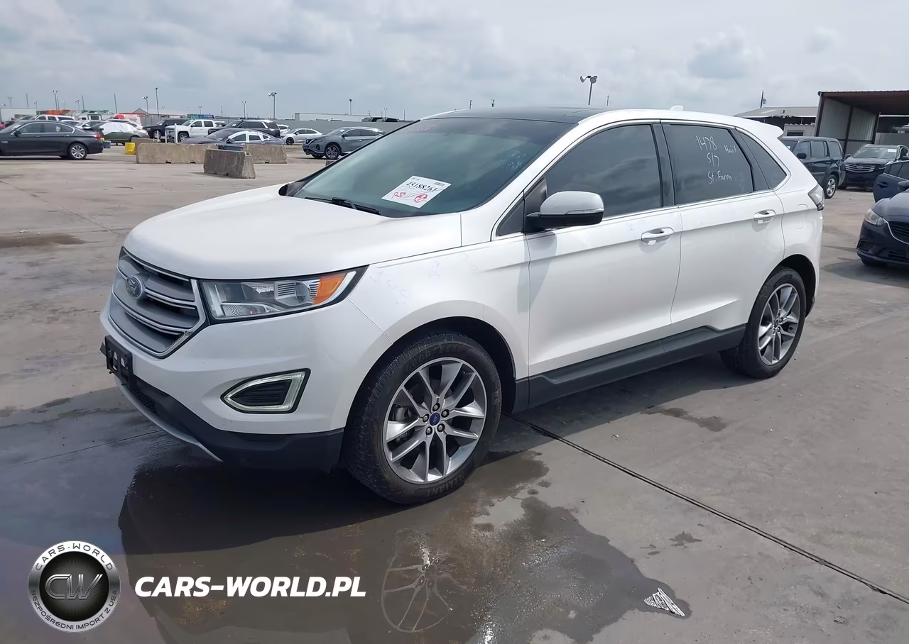 2016 Ford Edge Titanium VIN:2FMPK3K94GBB31166 - 2