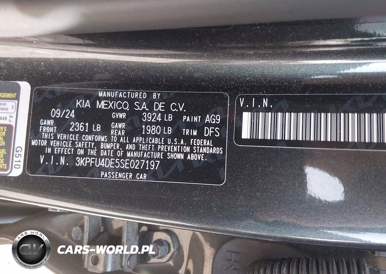 2025 Kia K4 Ex VIN:3KPFU4DE5SE027197 - 9