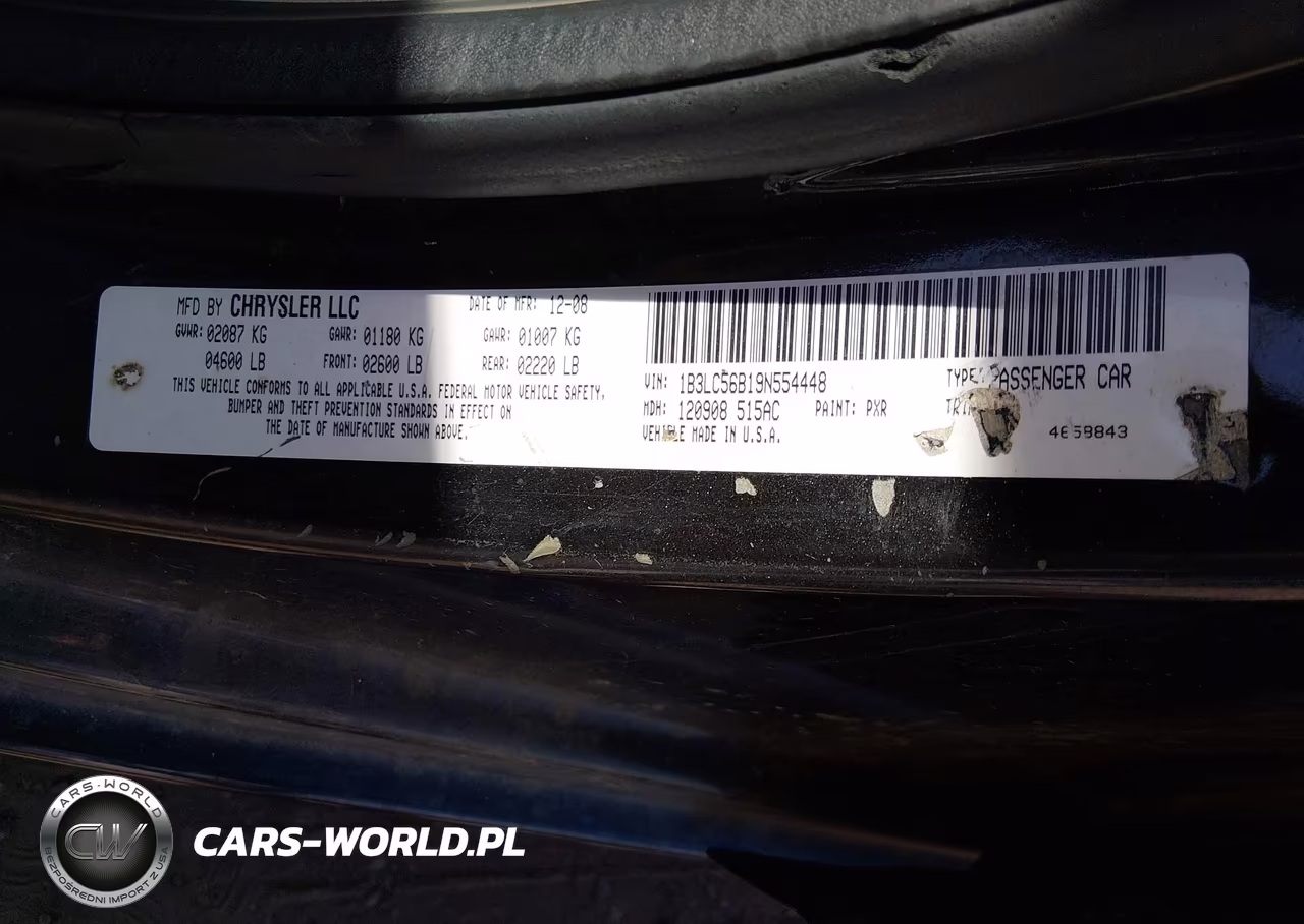 2009 Dodge Avenger Sxt VIN:1B3LC56B19N554448 - 9
