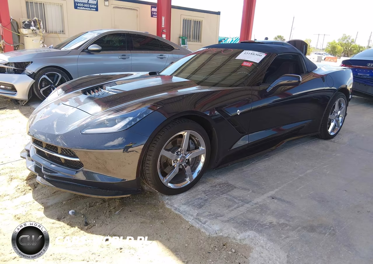 2014 Chevrolet Corvette Stingray VIN:1G1YF3D71E5110455 - 2
