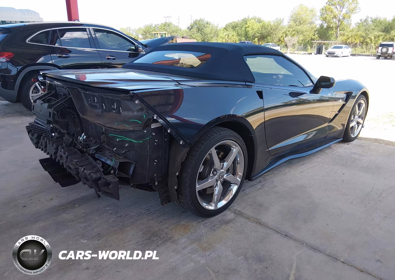 2014 Chevrolet Corvette Stingray VIN:1G1YF3D71E5110455 - 4
