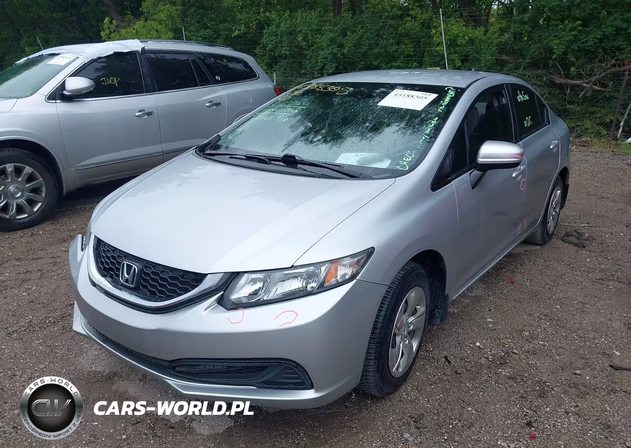2015 Honda Civic Lx VIN:2HGFB2F57FH519166 - 2