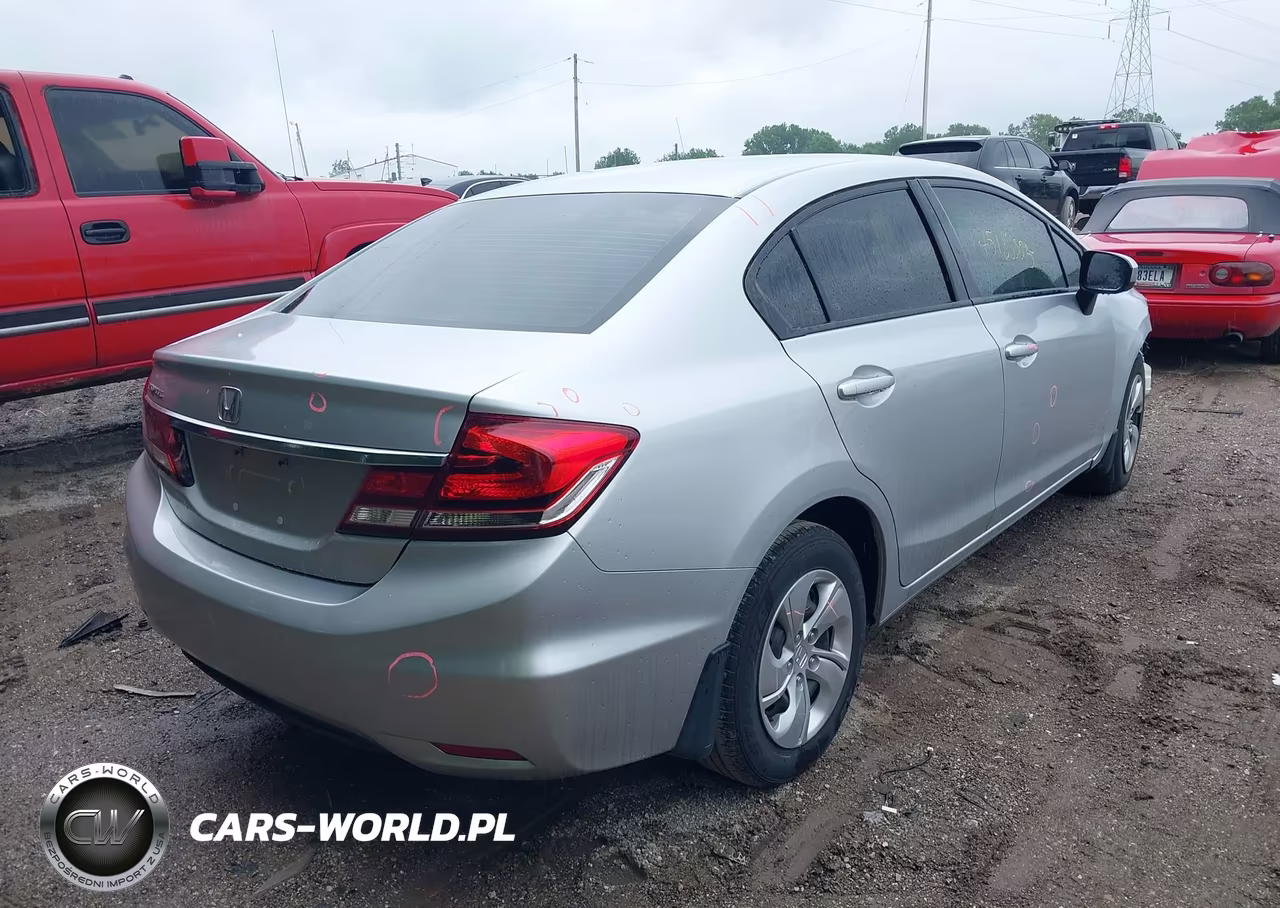 2015 Honda Civic Lx VIN:2HGFB2F57FH519166 - 4