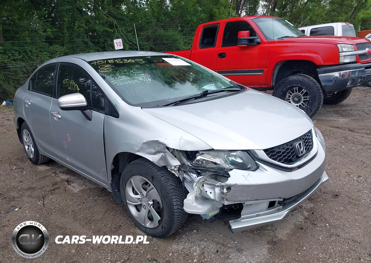 2015 Honda Civic Lx VIN:2HGFB2F57FH519166 - 6