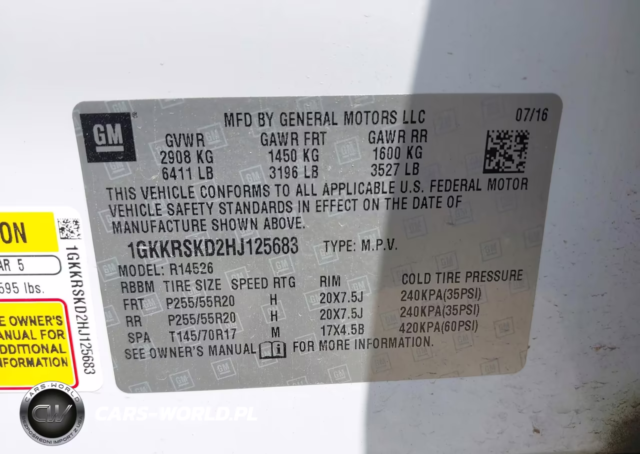 2017 GMC Acadia Limited VIN:1GKKRSKD2HJ125683 - 9