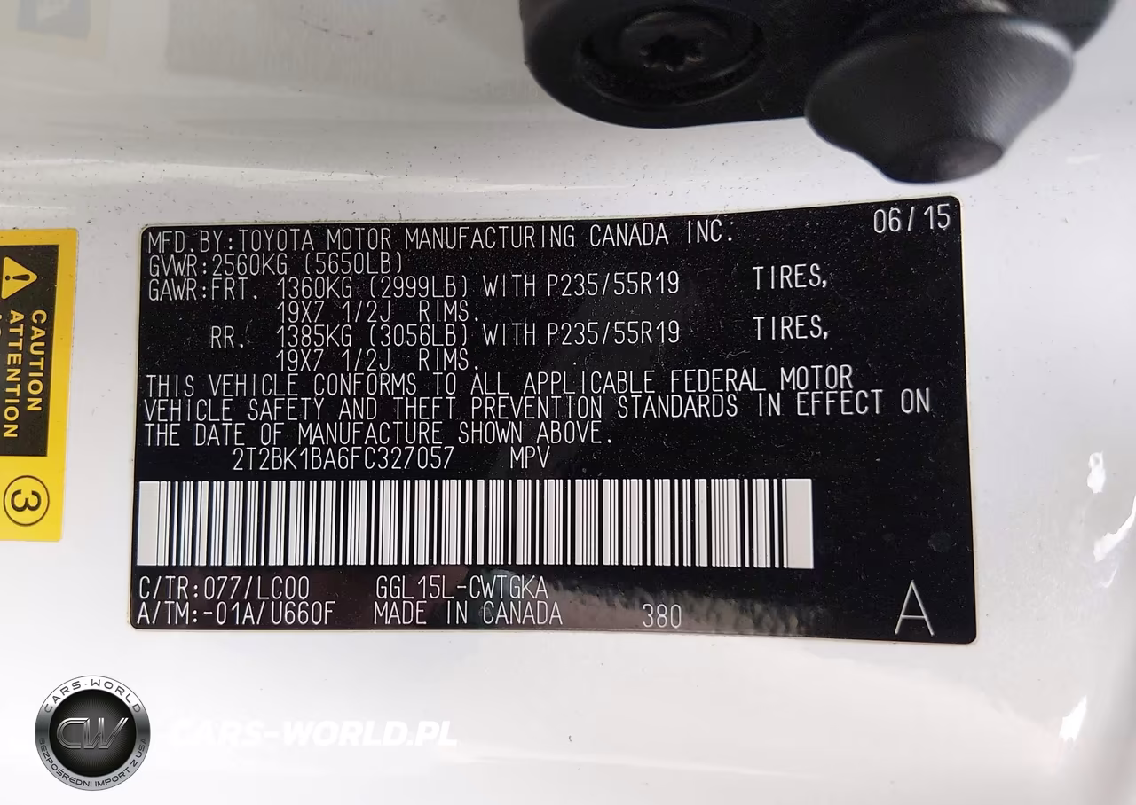 2015 Lexus Rx 350 VIN:2T2BK1BA6FC327057 - 9