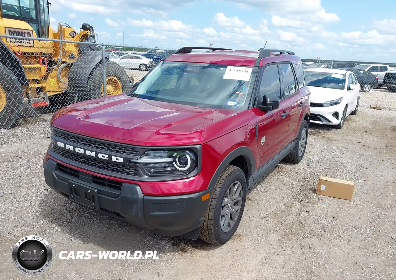 2025 Ford Bronco Sport Big Bend VIN:3FMCR9BN4SRF81372 - 2