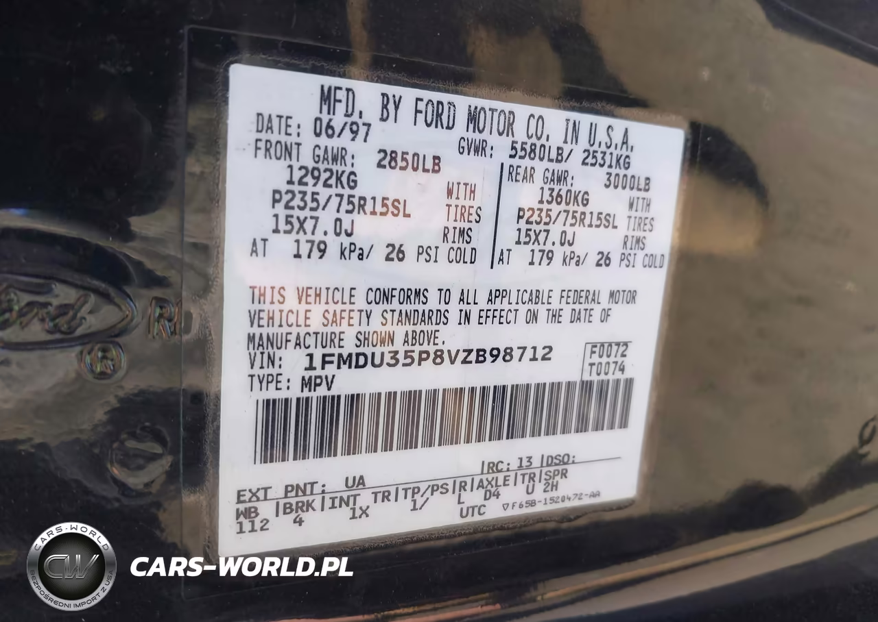 1997 Ford Explorer Eddie Bauer-Limited-Xlt VIN:1FMDU35P8VZB98712 - 9