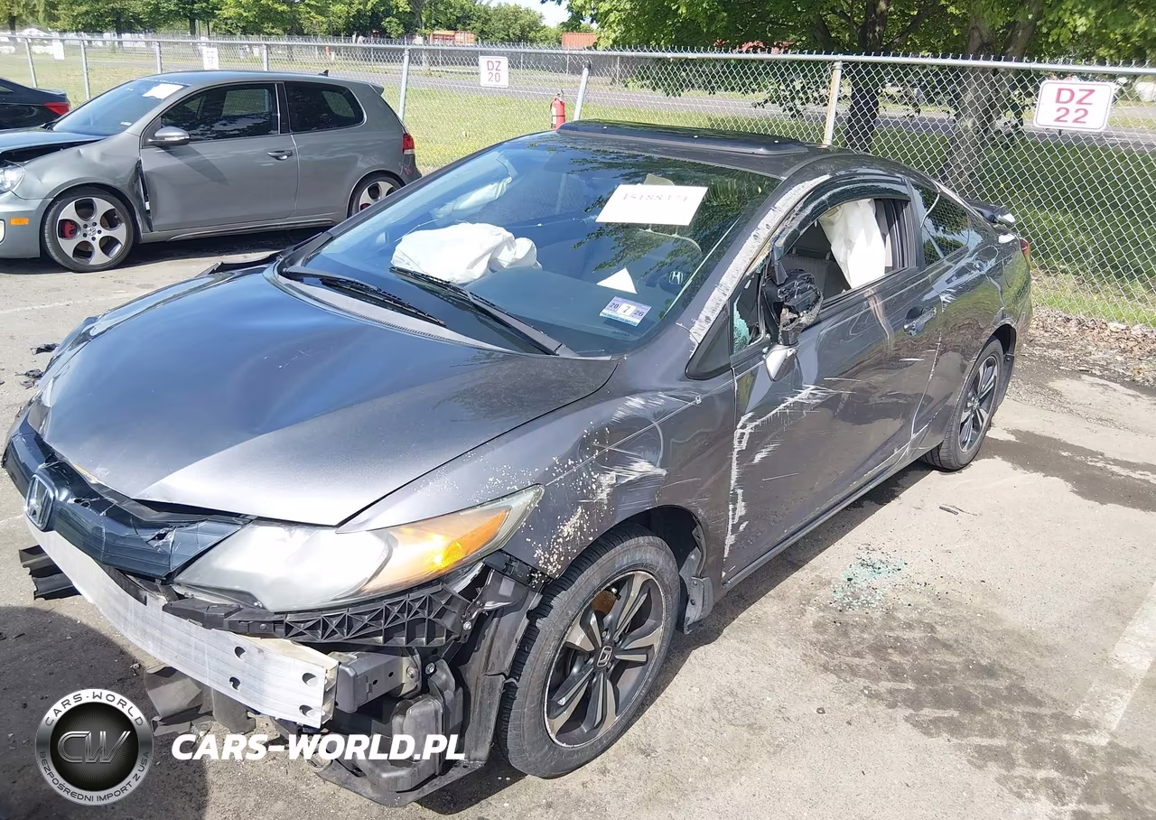 2014 Honda Civic Ex VIN:2HGFG3B83EH524001 - 2