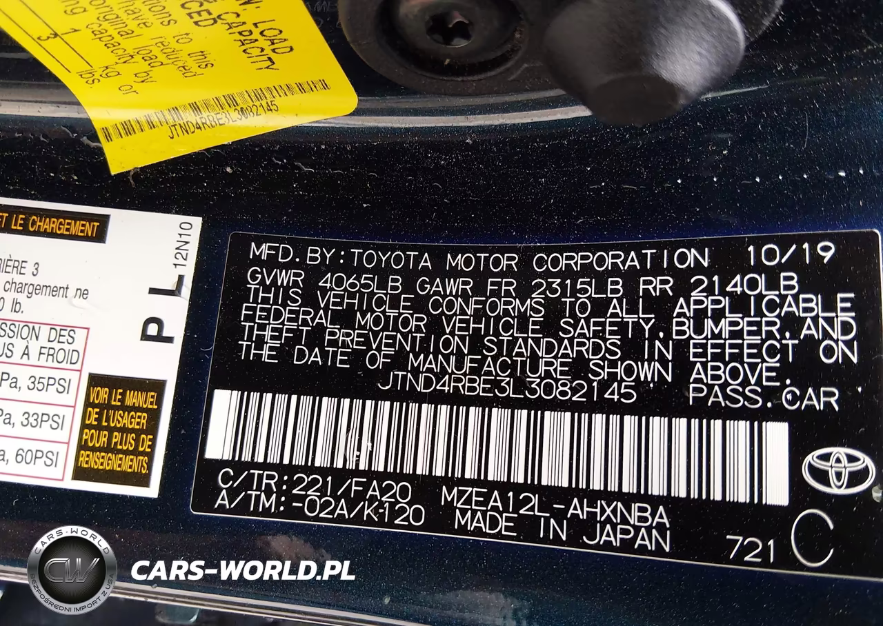 2020 Toyota Corolla Se VIN:JTND4RBE3L3082145 - 9