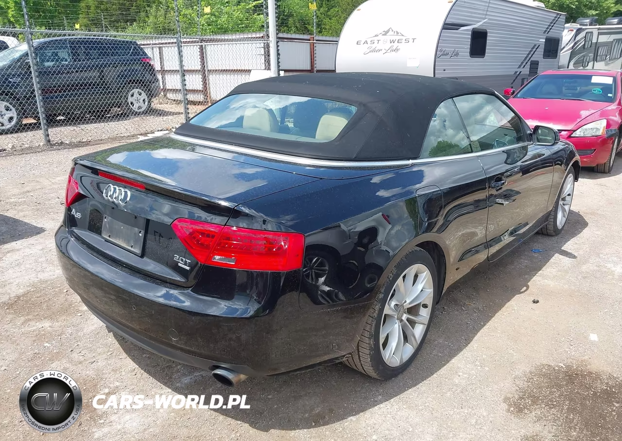 2013 Audi A5 2.0T Premium VIN:WAUVFAFH1DN000747 - 4