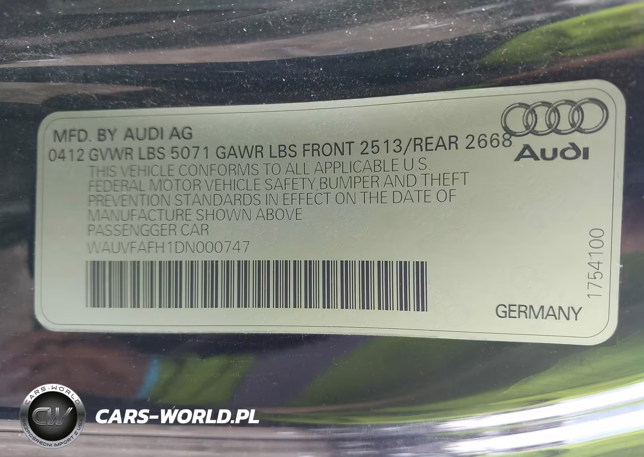 2013 Audi A5 2.0T Premium VIN:WAUVFAFH1DN000747 - 9
