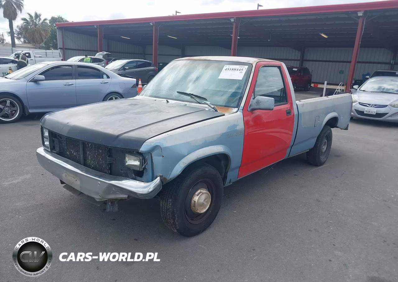 1988 Dodge Dakota VIN:1B7GN14X6JS777155 - 2
