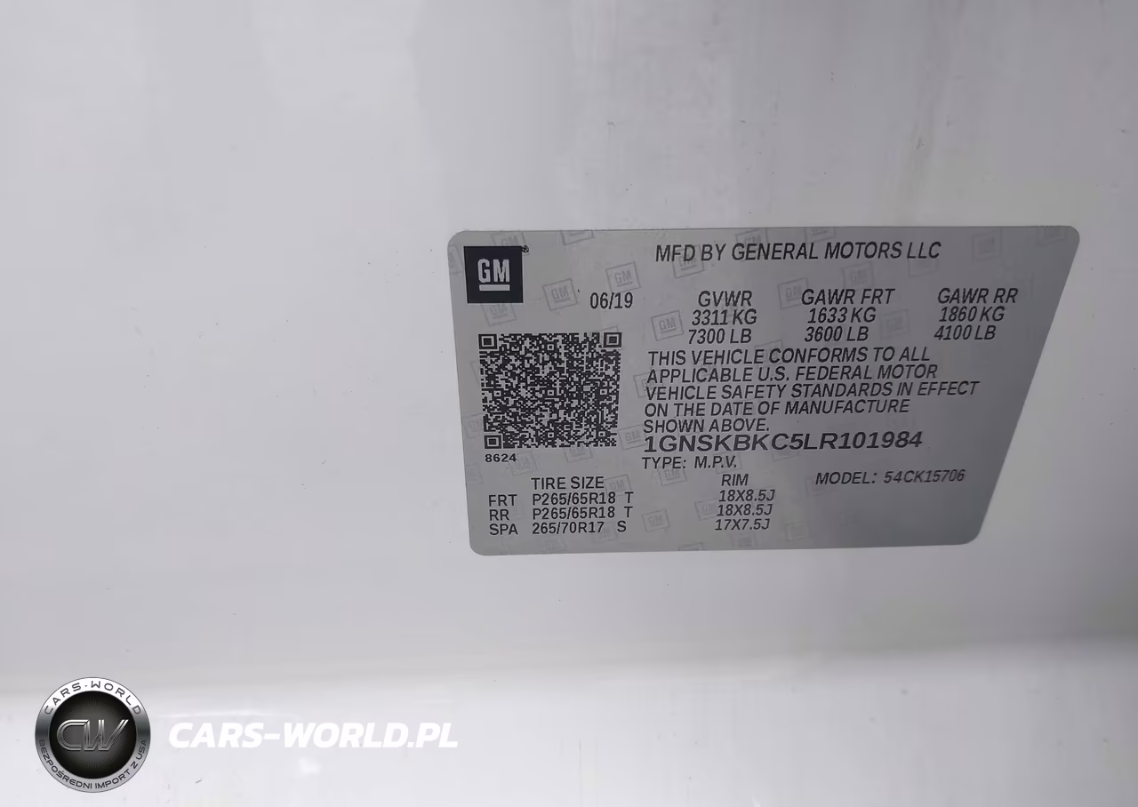 2020 Chevrolet Tahoe 4Wd Lt VIN:1GNSKBKC5LR101984 - 9