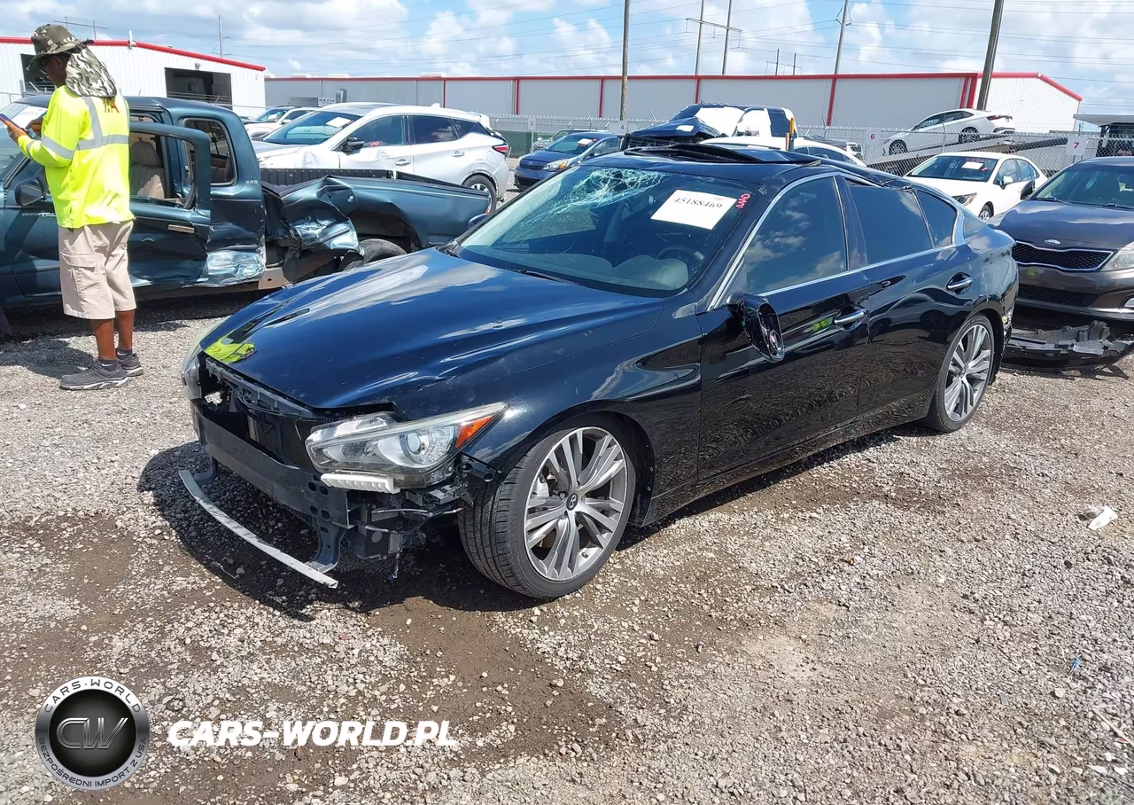 2015 INFINITI Q50 VIN:JN1BV7AP7FM335355 - 2