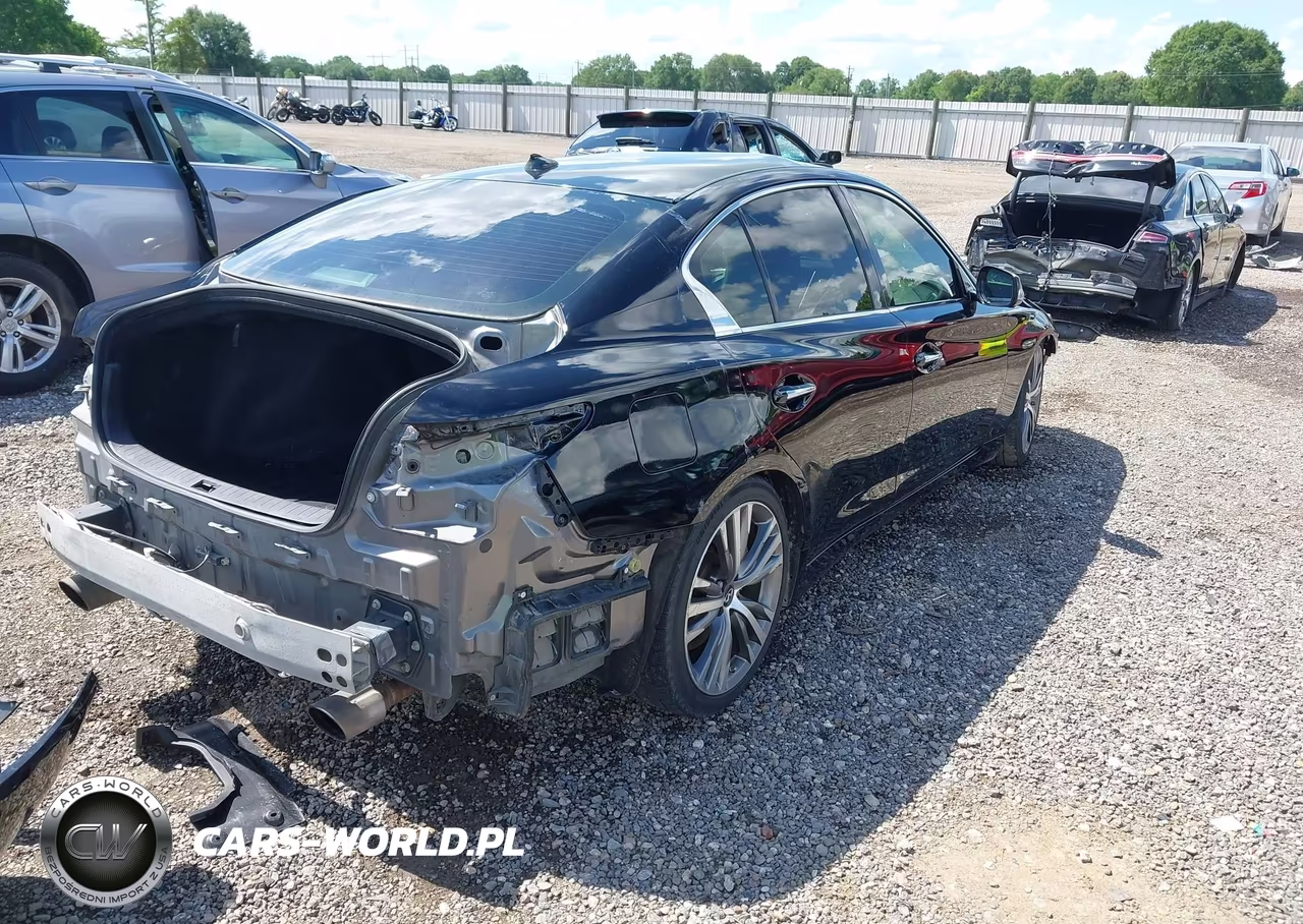2015 INFINITI Q50 VIN:JN1BV7AP7FM335355 - 4