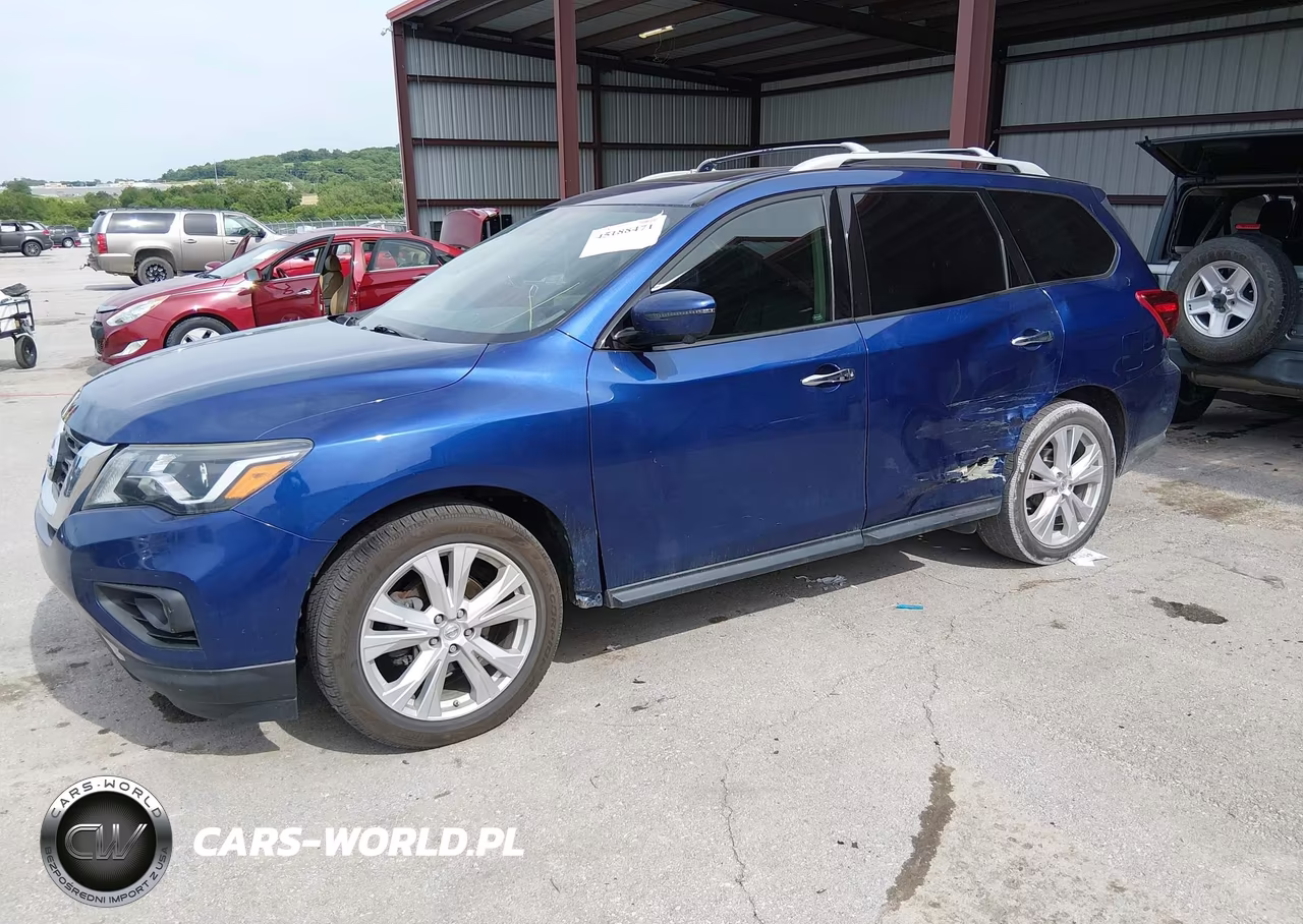 2018 Nissan Pathfinder Sl VIN:5N1DR2MM0JC603977 - 2