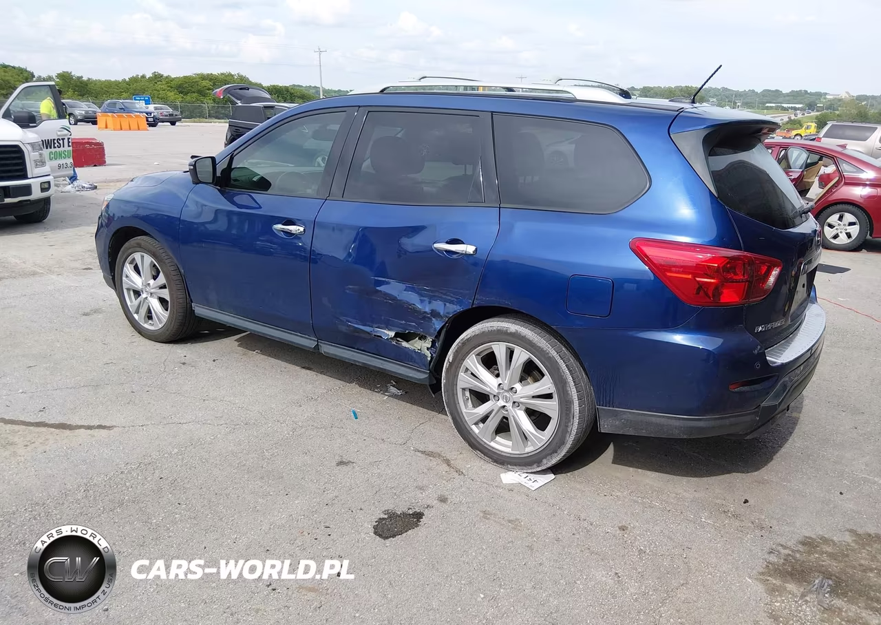 2018 Nissan Pathfinder Sl VIN:5N1DR2MM0JC603977 - 3