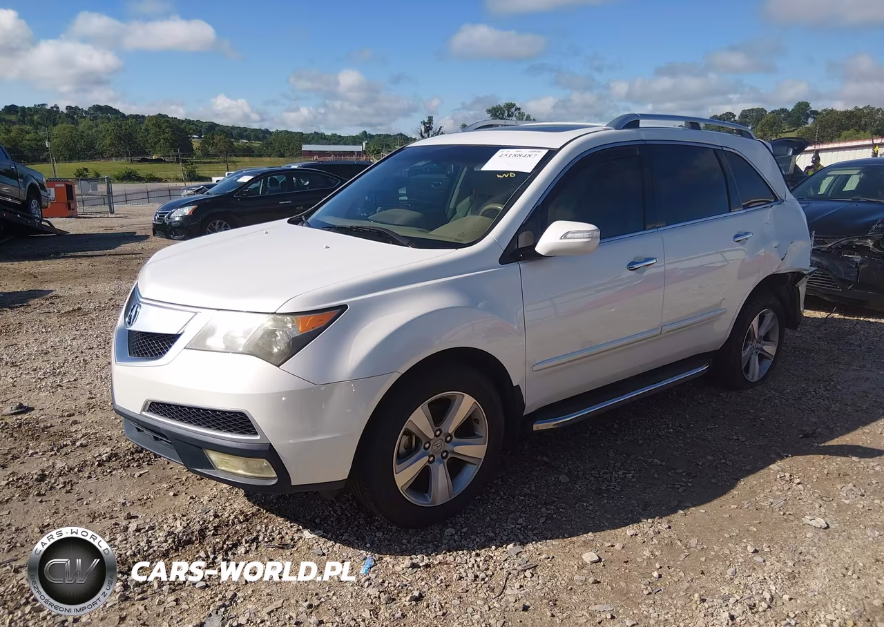 2010 Acura Mdx Technology Package VIN:2HNYD2H45AH530188 - 2