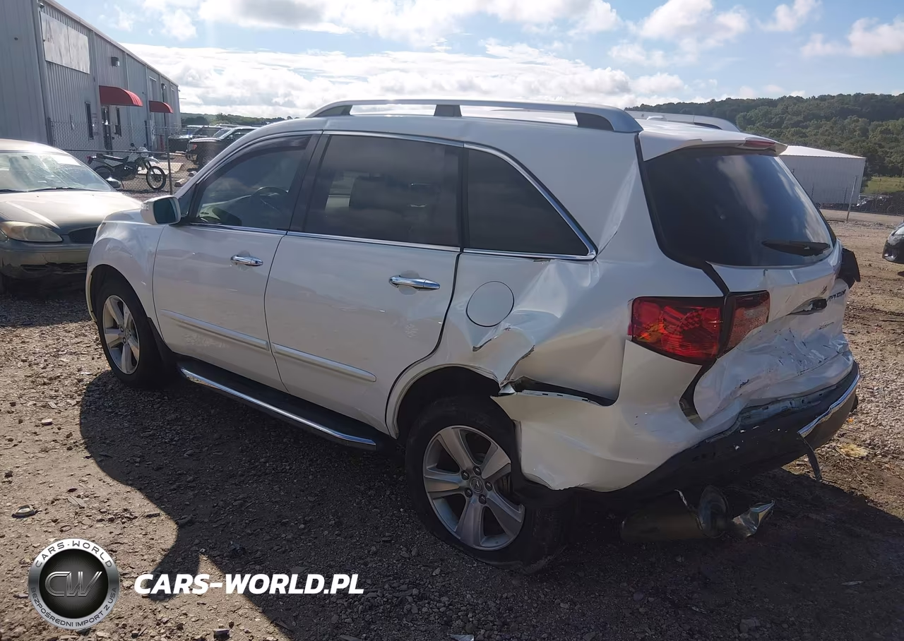 2010 Acura Mdx Technology Package VIN:2HNYD2H45AH530188 - 3
