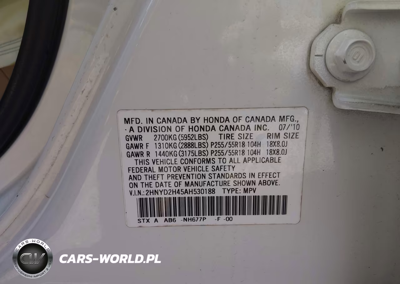 2010 Acura Mdx Technology Package VIN:2HNYD2H45AH530188 - 9