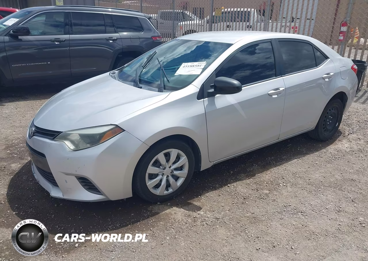 2016 Toyota Corolla Le VIN:2T1BURHE4GC597249 - 2