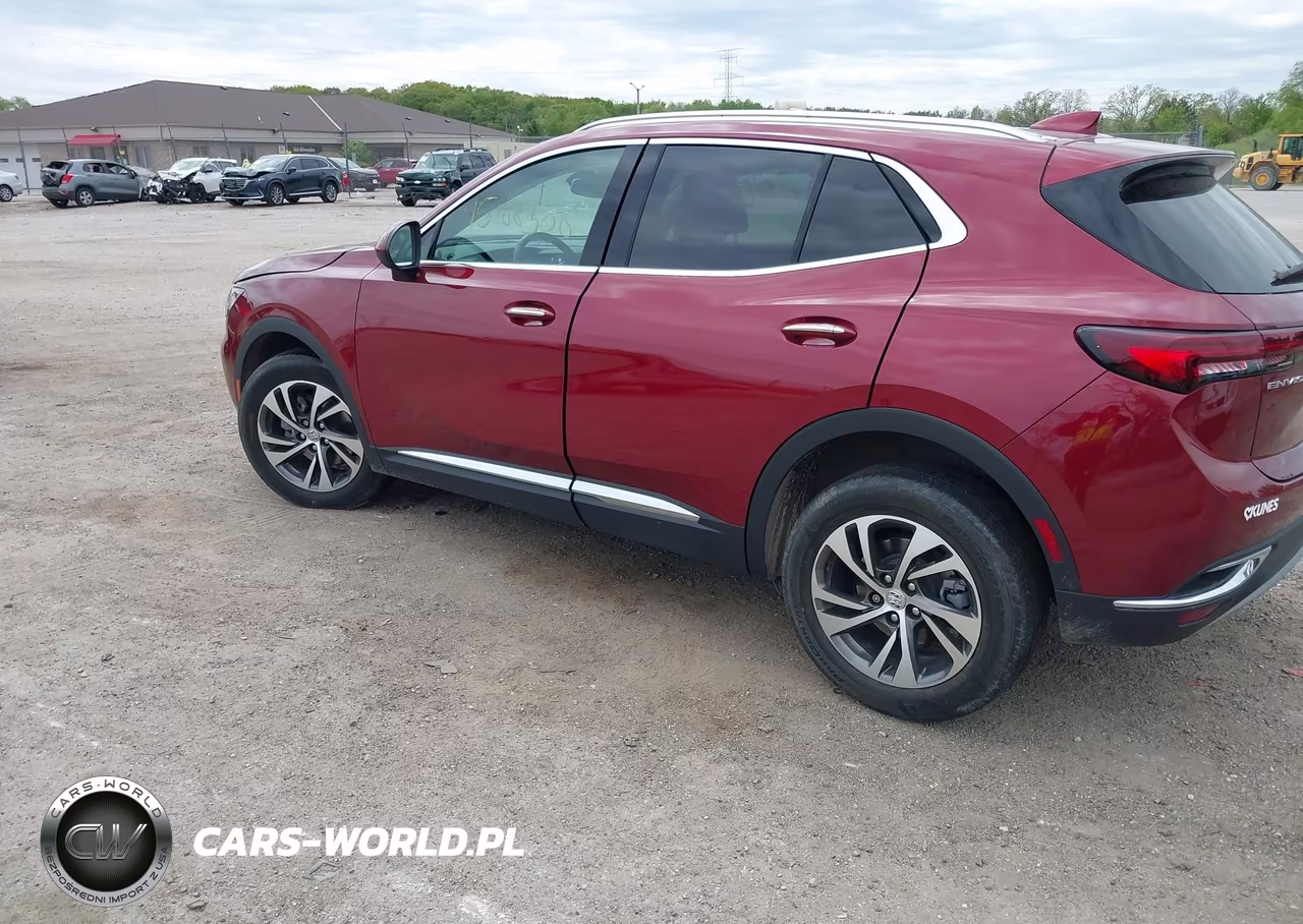 2022 Buick Envision Fwd Essence VIN:LRBFZNR49ND033242 - 3