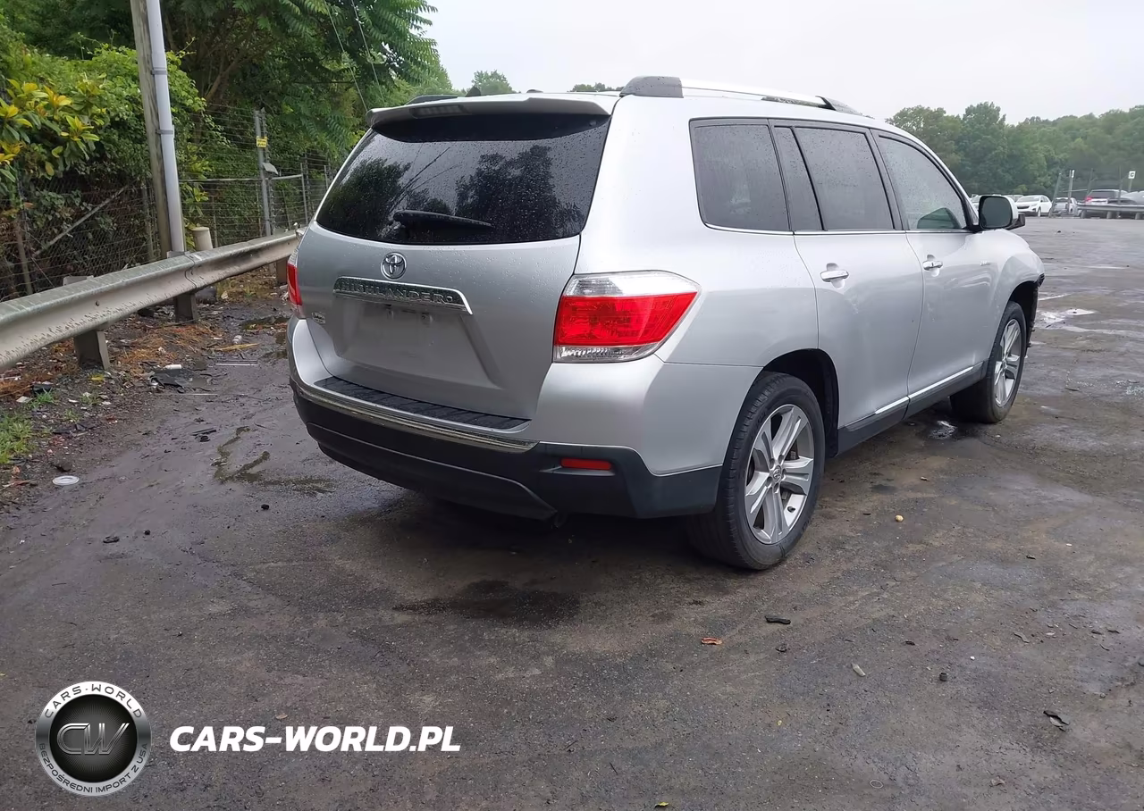 2013 Toyota Highlander Limited V6 VIN:5TDYK3EH9DS113283 - 4