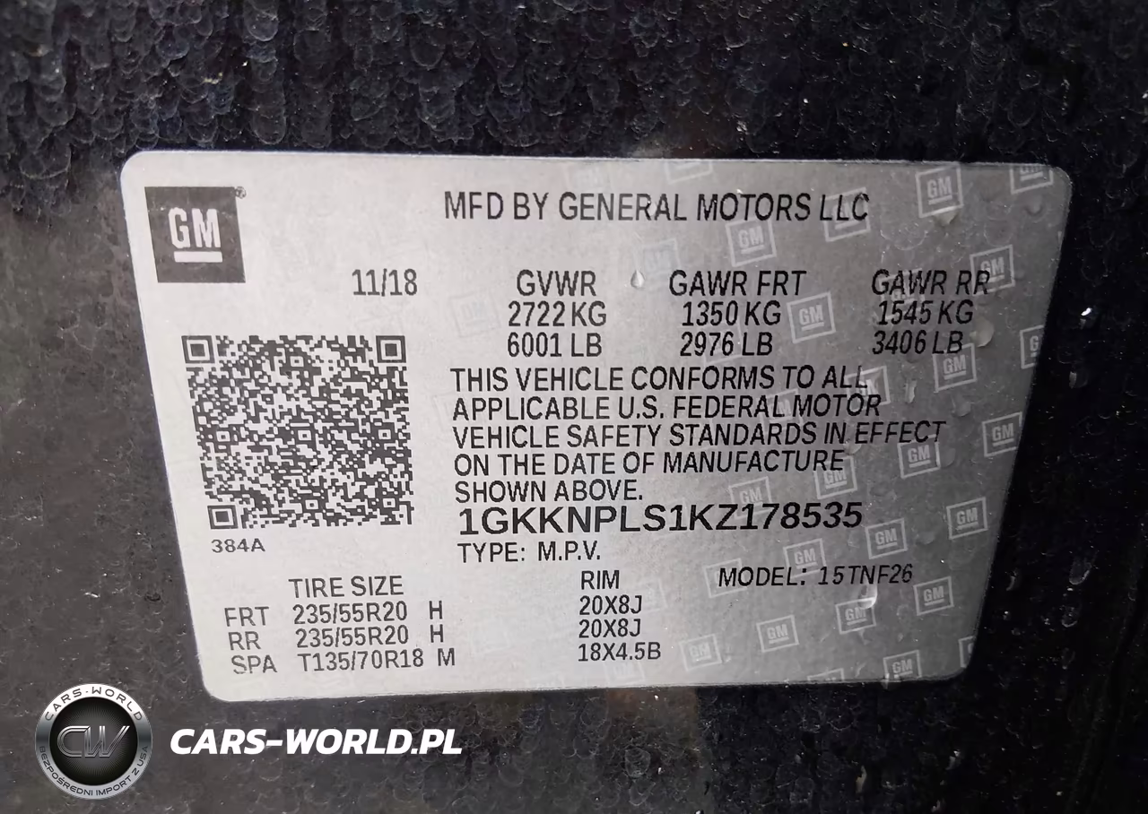 2019 GMC Acadia Denali VIN:1GKKNPLS1KZ178535 - 9