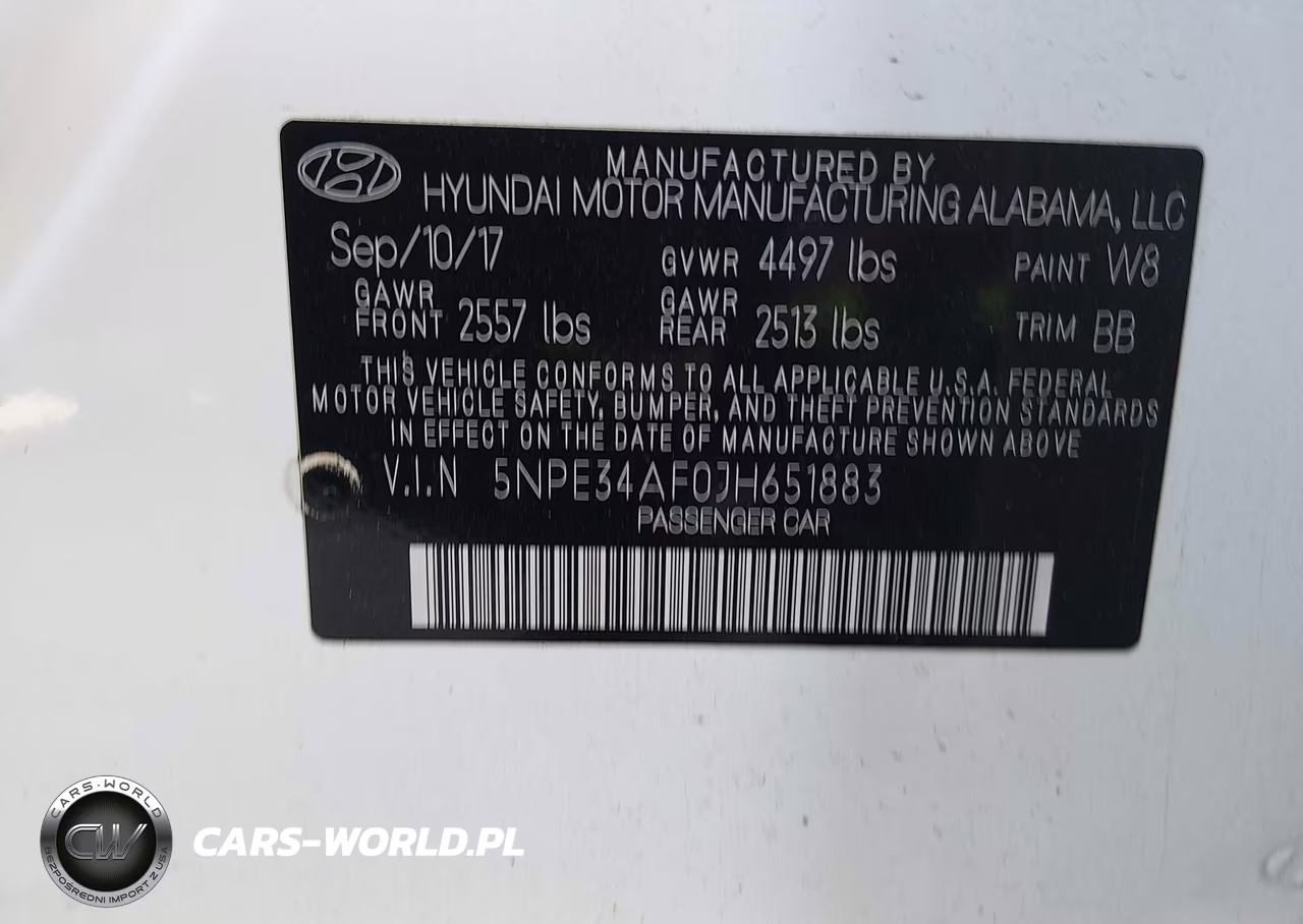 2018 Hyundai Sonata Sel VIN:5NPE34AF0JH651883 - 9