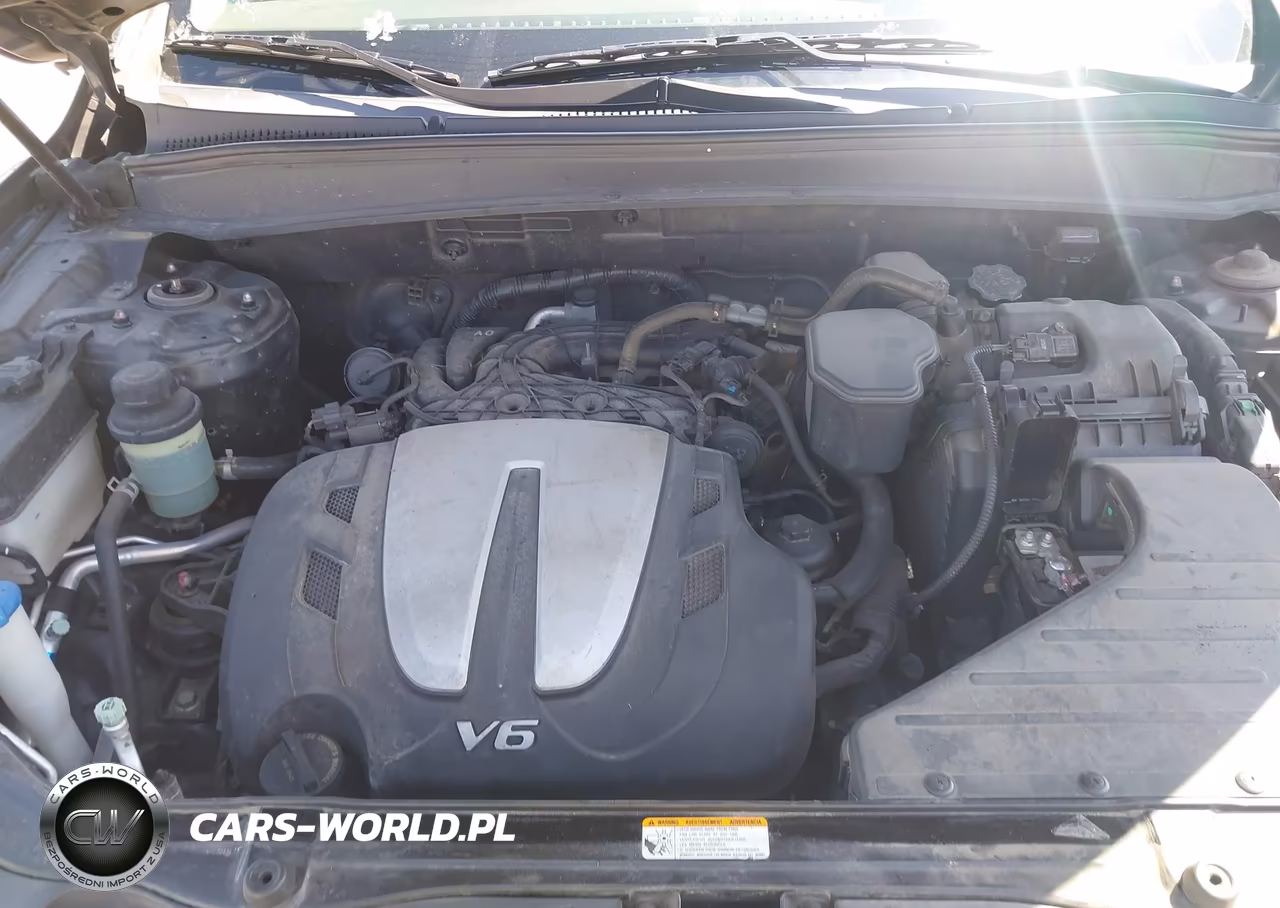 2012 Hyundai Santa Fe Limited V6 VIN:5XYZK4AG8CG108899 - 10