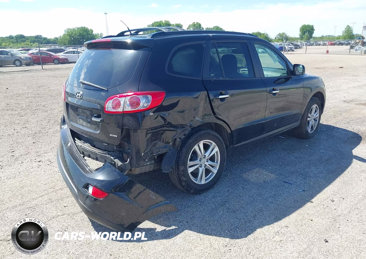 2012 Hyundai Santa Fe Limited V6 VIN:5XYZK4AG8CG108899 - 4